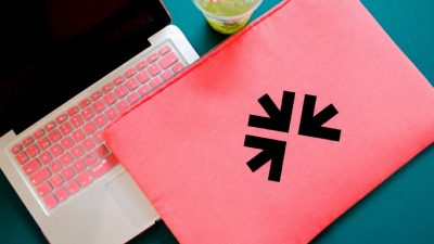 Laptop soft case branded with company logo