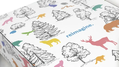 Branded boxes for Reimagine Event